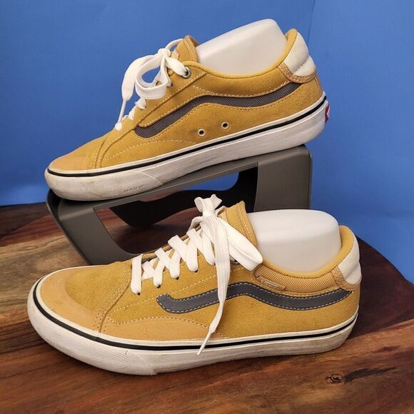 VANS TNT Trujillo Prototype Oak Buff (Mustard) Pro Men's 7.5 - Picture 3 of 13